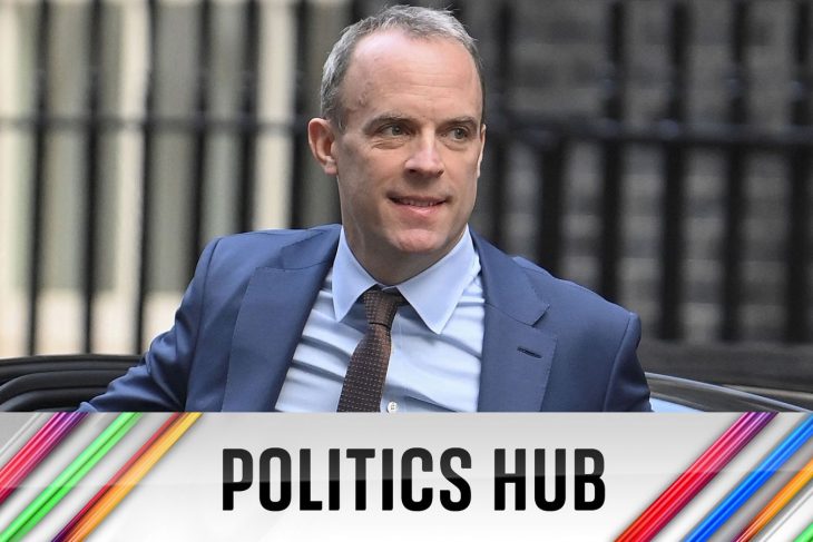Politics news latest: Downing Street’s defence of Dominic Raab … – Sky News
